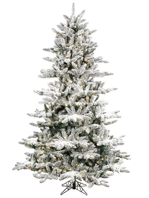 Sale Flocked Arctic 4.5 Feet Artificial Christmas Trees