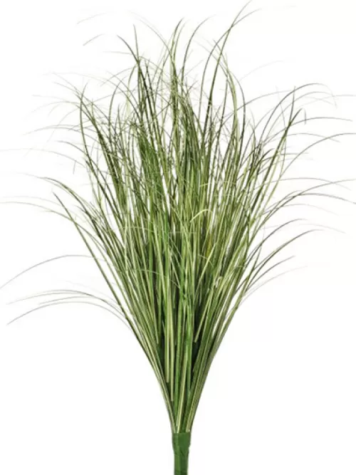 Discount Pvc Deluxe Grass Bush 26 In. Variegated Artificial Grasses