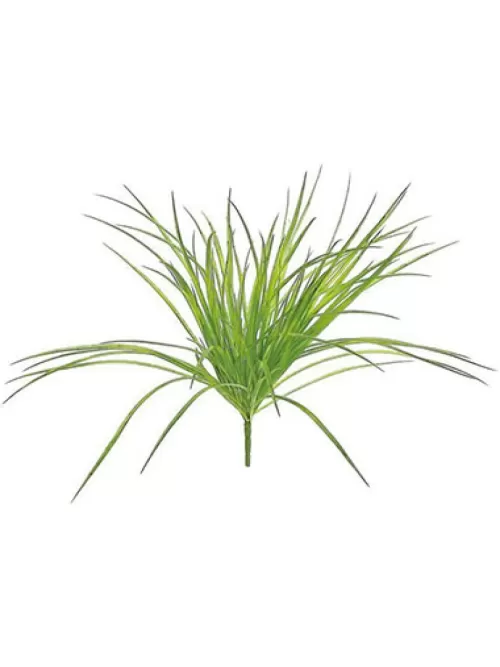 Flash Sale Zebra Grass Bush 21 In. Light Green Artificial Grasses